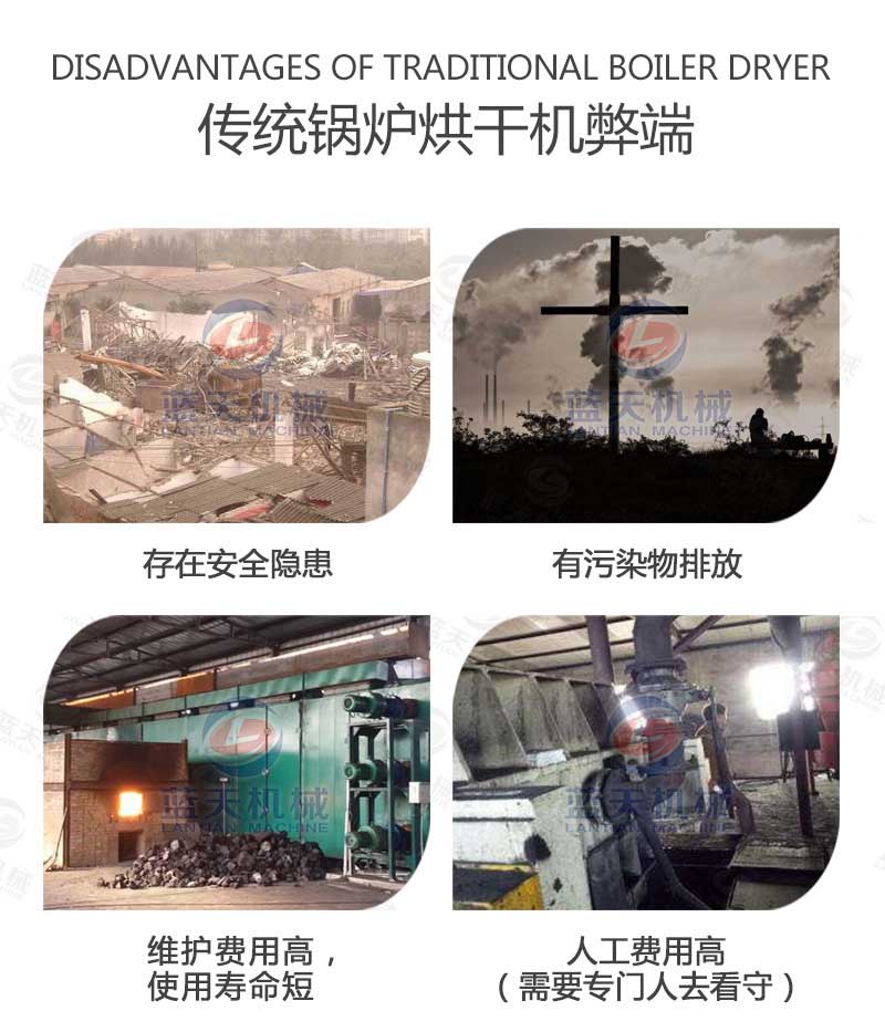 傳統(tǒng)桑葚烘干機弊端