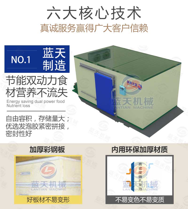 冷庫六大核心技術